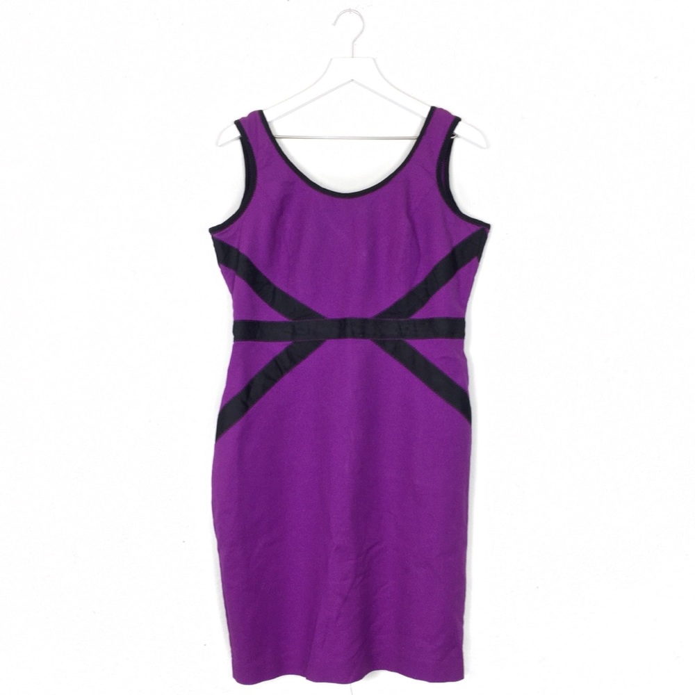 Worthington color block sleeveless dress